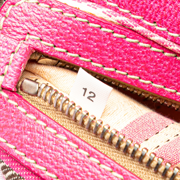 Pre-Loved Prada Striped Jacquard Tote - Picture 6 of 11